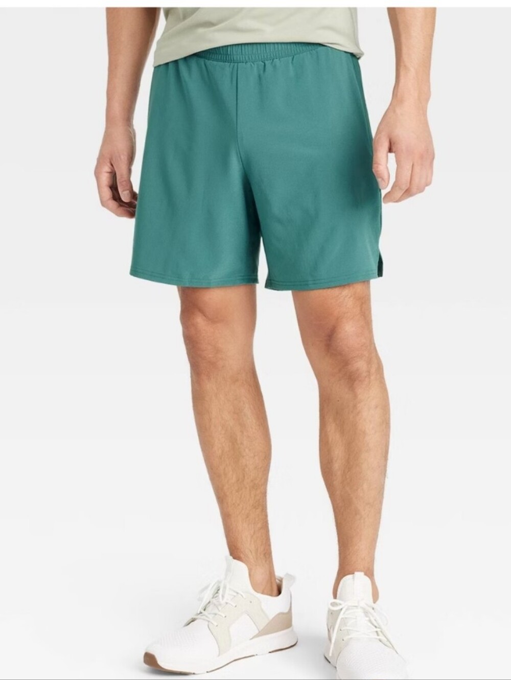 Men's Sport Shorts 7" - All In Motion Teal Green XXL